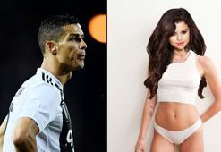 Ronaldo, Selena Gomez'i solladı!