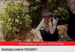 Beşiktaş - Fenerbahçe maçı capsleri!