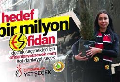 Eskişehirspor'un "Bir milyon fidan kampanyası" 3 günde 10 bin fidanı geçti