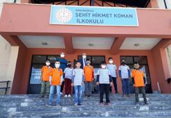 Başakşehir'den Ağrılı öğrencilere forma hediyesi