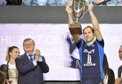 Voleybolda Zenit Kazan şampiyon oldu