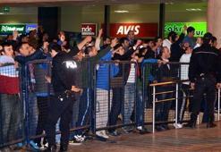 Trabzon'a taraftar tepkisi