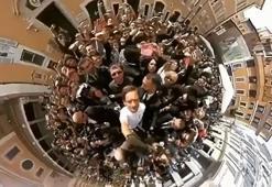 Totti'den 360 derece selfie