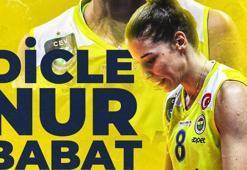 Fenerbahçe'de voleybolcu Dicle Nur Babat'ın sözleşmesi uzatıldı