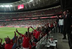 İstanbul'da milli maç hasreti bitti