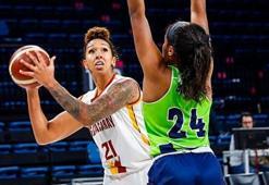 Kadınlar Basketbol Süper Ligi play-off yarı final - Galatasaray: 70 - Nesibe Aydın: 68