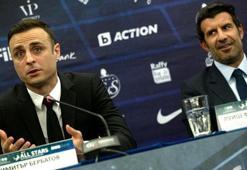 Berbatov ile Figo karşı karşıya geliyor!