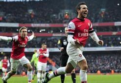 Cazorla attı, Arsenal kazandı: 2-1