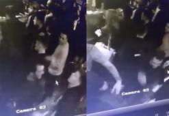 Yıldız futbolcunun kavga anı güvenlik kameralarında!