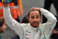 Hamilton "5'ler kulübü"ne girdi