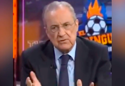 Avrupa Süper Ligi Başkanı Florentino Perez'den canlı yayında flaş hata! O takımı unuttu