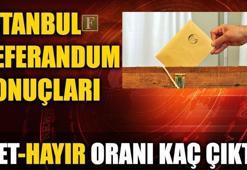 İstanbul referandum sonuçları (2017 İstanbul seçim sonuçları)