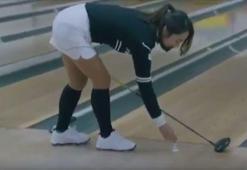 Güney Koreli golfçüden çılgın şov!