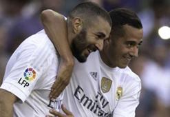 Real Madrid'in yıldızlarından şık goller