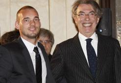 Sneijder: Tamam başkanım İstanbul'a gidiyorum