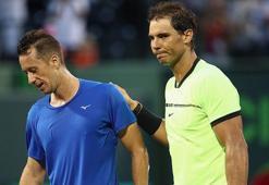 Nadal bininci maçına çıktı