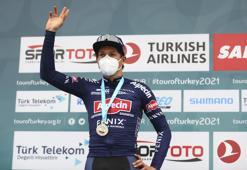 56. Cumhurbaşkanlığı Türkiye Bisiklet Turu Fethiye-Marmaris etabını Jasper Philipsen kazandı