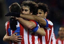 Atletico Madrid ilk yarıda bitirdi: 2-0