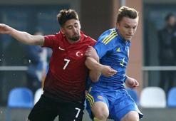 Türkiye U21 - Ukrayna U21 maç sonucu: 1-1