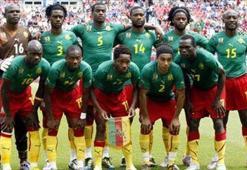 Kamerun'da kadro 23'e indi!