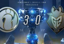 Worlds 2018'de ilk finalist belli oldu, Çinliler finalde!