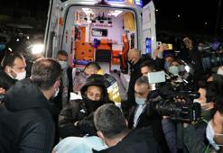Cenk Tosun ambulansla stattan ayrıldı! İşte o görüntüler (VİDEO)