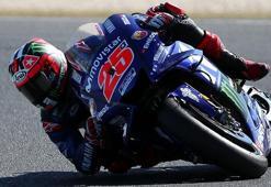 Avustralya'da kazanan Vinales