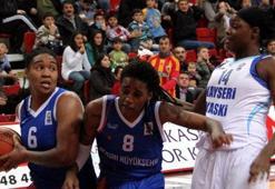 Türk derbisi Kayseri KASKİ'nin: 91-87