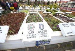 Fenerbahçe efsanesi Can Bartu, kabri başında anıldı