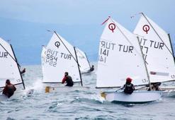 Bodrum'da optimist şenliği