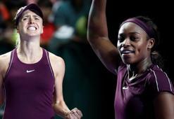 WTA Finalleri'nde finalin adı Sloane Stephens-Elina Svitolina!