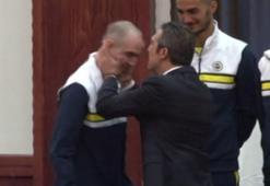 Ali Koç, Guliyev'i alnından öptü