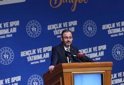 Bakan Mehmet Muharrem Kasapoğlu, Bingöl'e yapılacak gençlik ve spor yatırımlarını açıkladı