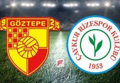 Göztepe ile Rizespor karşılaşacak