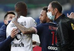 Neymar ve Djalo soyunma odasında birbirine girdi