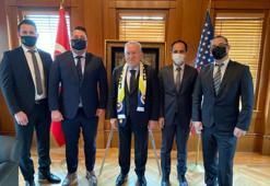Washington Fenerbahçeliler Derneği'nden Büyükelçi Mercan'a ziyaret