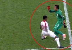 Muslera'ya özenmenin faturası ağır oldu!