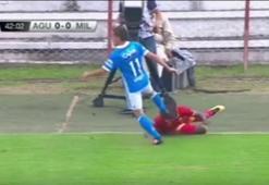İnsanlık dışı faul! Bu kadarına da pes diyeceksiniz