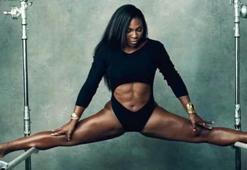 Serena Williams yine coştu