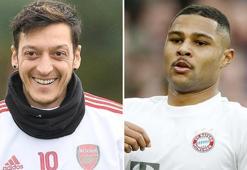Mesut Özil Gnabry'nin 11'inde