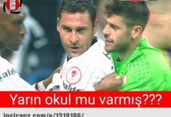 Beşiktaş - Fenerbahçe derbisi capsleri!
