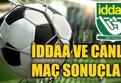 İddaa sonuçları ve canlı maç skorları | 5 Mart Pazar