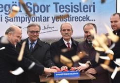 İnegölspor tesislerinin temeli atıldı