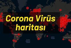 Son dakika | Corona virüsü dünyada kaç kişinin ölümüne neden oldu? CANLI corona virüs haritası