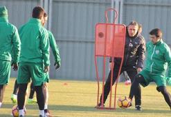 Bursaspor'da tempo artıyor