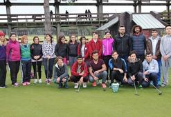 İşitme Engelliler Golf Milli Takımı seçmeleri Antalya'da başladı