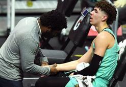 Charlotte'ta LaMelo Ball sezonu kapattı