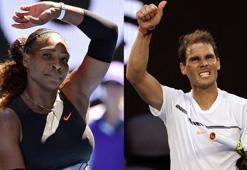 Serena Williams ve Rafael Nadal üst turda