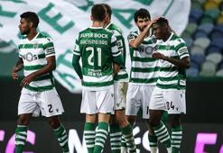 Sporting'li Essugo, tarihe geçtiği maçta gözyaşlarını tutamadı