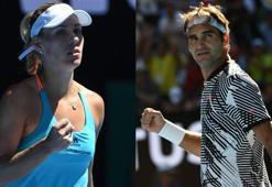 Angelique Kerber ve Roger Federer 3. turda